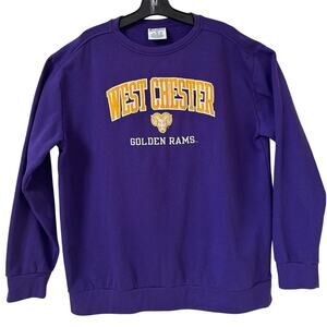 West Chester Golden Rams Champion 2XL Embroidered Purple Sweatshirt